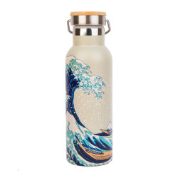 Stainless Steel Bottle Hokusai: Under the Wave off Kanagawa