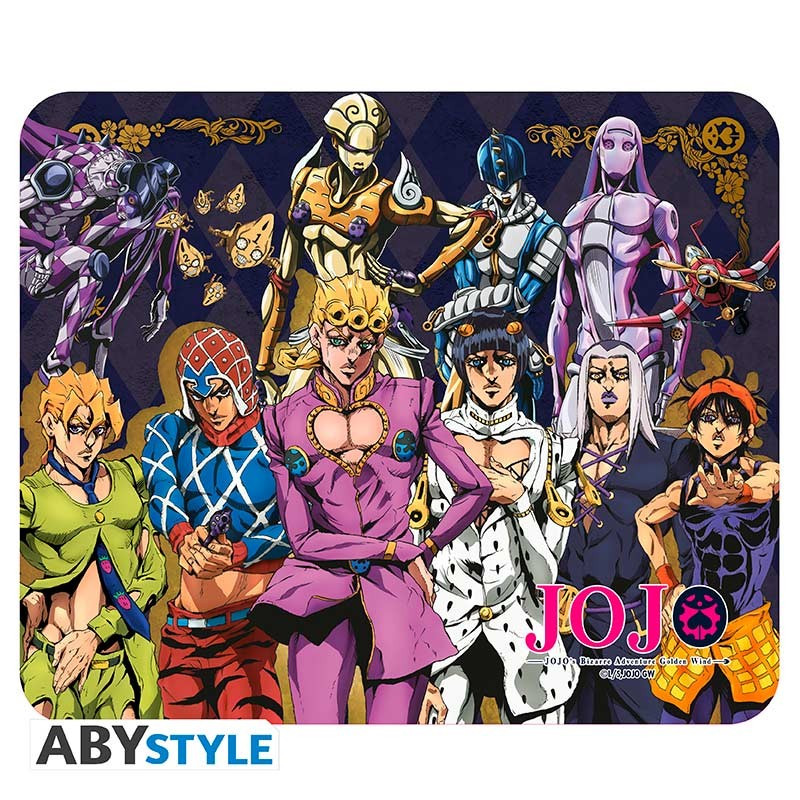 Jojo's Bizarre Adventure - Tapis de souris souple - Golden Wind