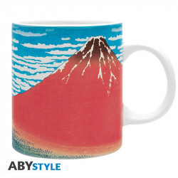 Hokusai - Mug - "Le Fuji Rouge"