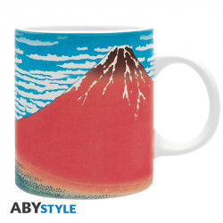 Hokusai - Mug - "Red Fuji"