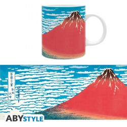 Hokusai - Mug - "Le Fuji Rouge"