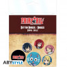 Fairy Tail - Lot de 6 broches pin badges