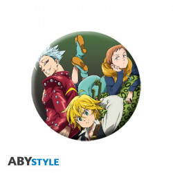 The Seven Deadly Sins - Lot de 6 broches pin badges