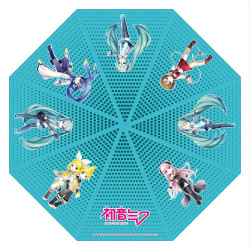 Hatsune Miku and Vocaloids - Umbrella ⌀ 98cm
