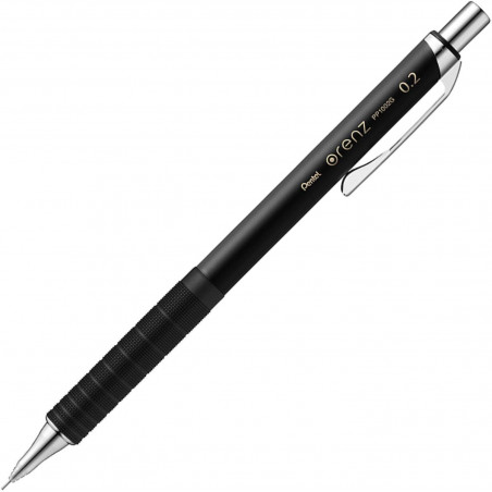 noir 0,2mm ORENZ Porte-mines avec poignée en métal XPP1002G2-A par Pentel