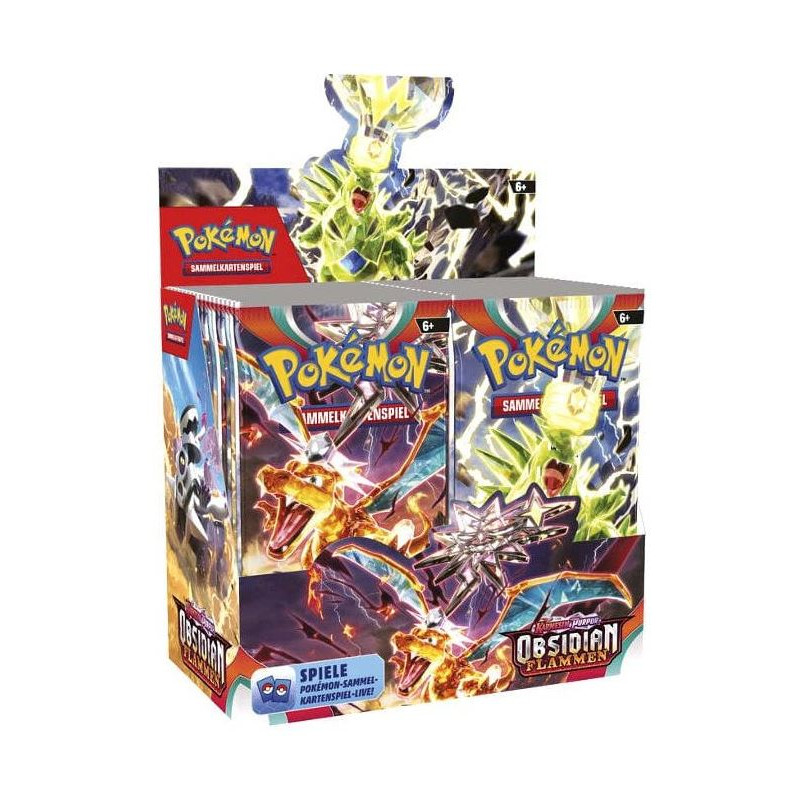 [en allemand] Cartes Pokémon Obsidian Flammen Display (36 boosters)