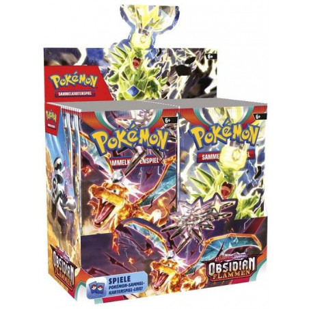 [en allemand] Cartes Pokémon Obsidian Flammen Display (36 boosters)