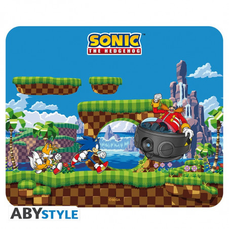 Sonic - Tapis de souris souple - Sonic, Tails & Docteur Robotnik