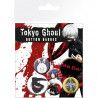 Tokyo Ghoul - Set of 6 Pin Badges