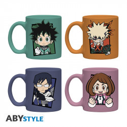 My Hero Academia - Set of 4 Chibi Espresso Mugs