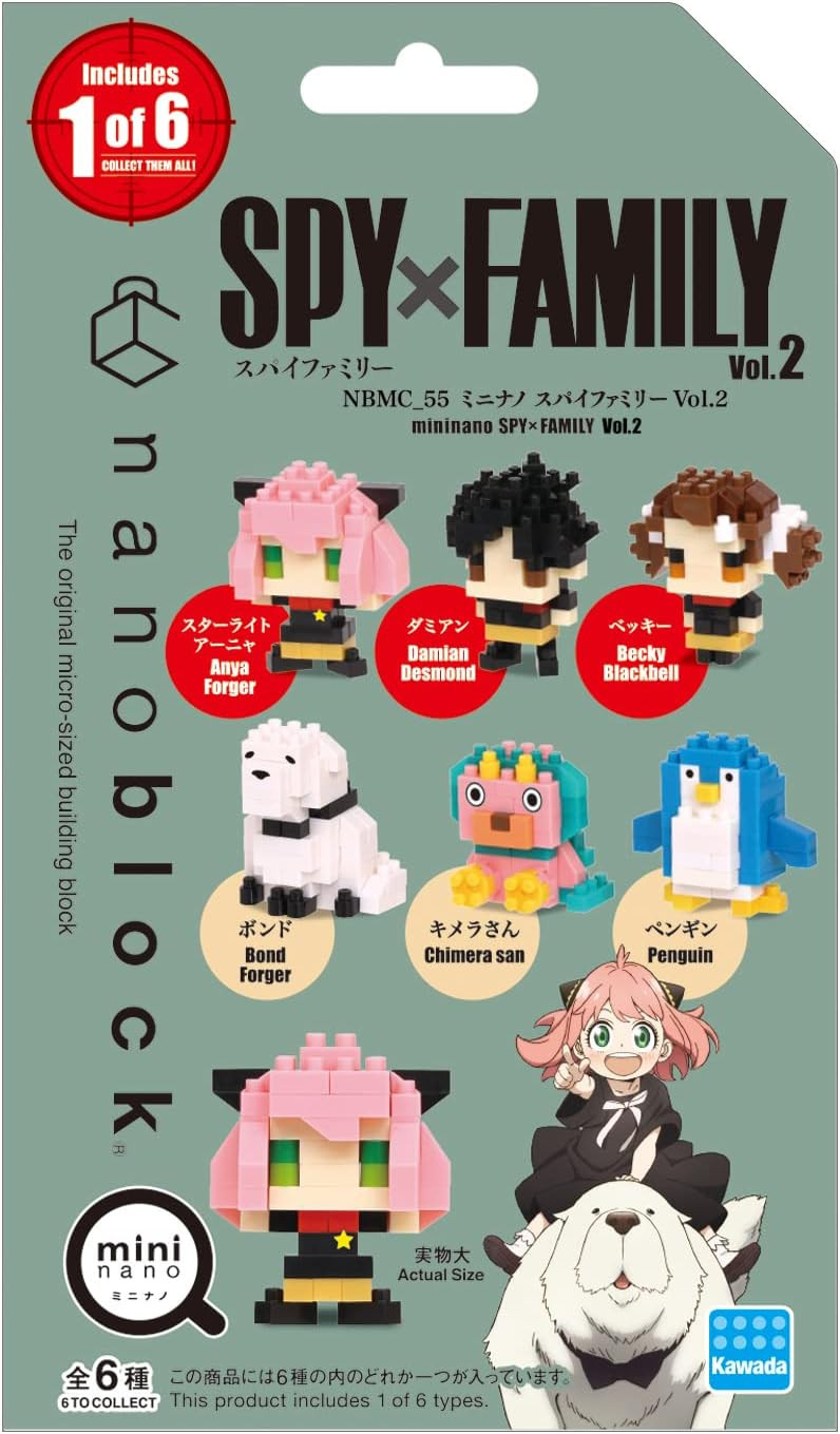 Spy×Family vol.2 (surprise) NBMC-55 | NANOBLOCK meets Spy Family