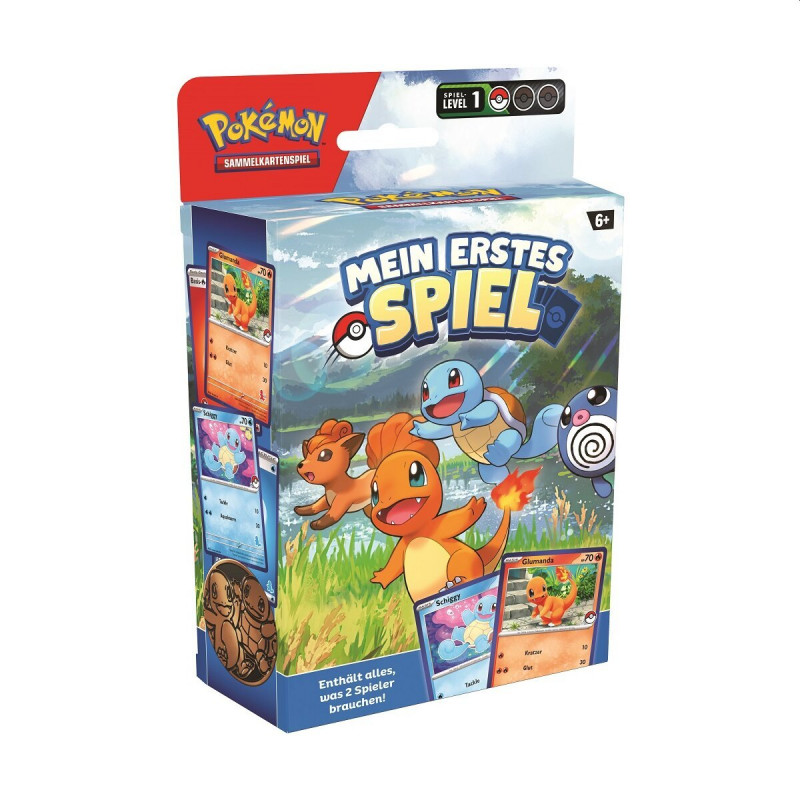 [en allemand] Mein erstes Spiel - Decks Schiggy et Glumanda - cartes Pokemon