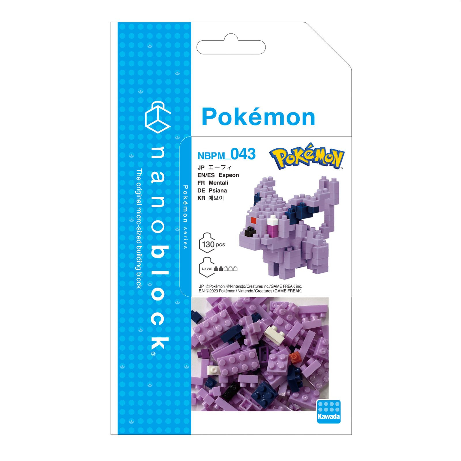 Nanoblock NBPM-043 Pokemon Mentali (Espeon) - C'est le jeu