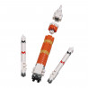 Rocket and Launch Pad NBH-236 NANOBLOCK | Middle Series