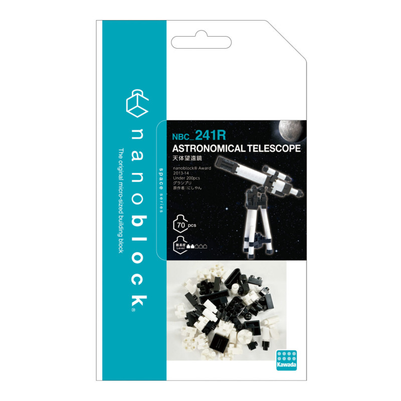 Astronomical Telescope NBC-241R NANOBLOCK | Miniature series