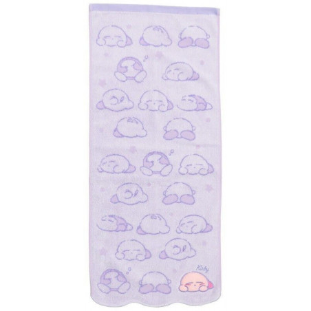 Sleeping Kirby hand towel (34 x 80) by Marushin