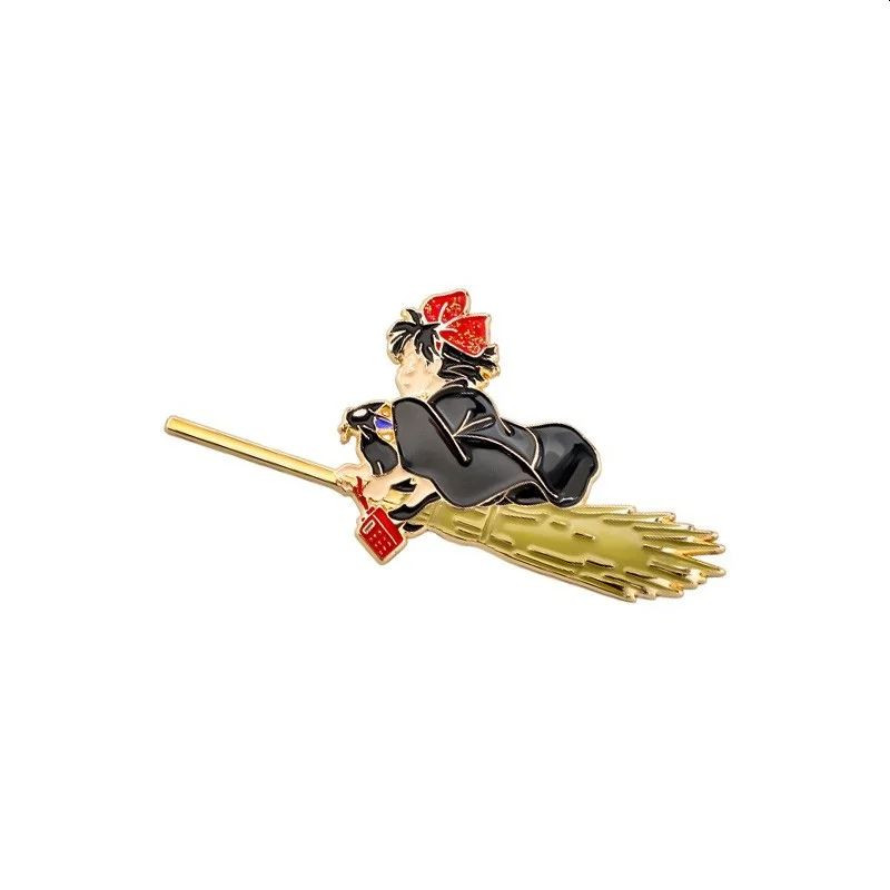 Kiki's Delivery Service brooch - Kiki