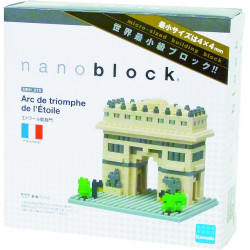 Arc de Triomphe de l’Étoile NBH-075 NANOBLOCK the Japanese mini construction block | Sights to See