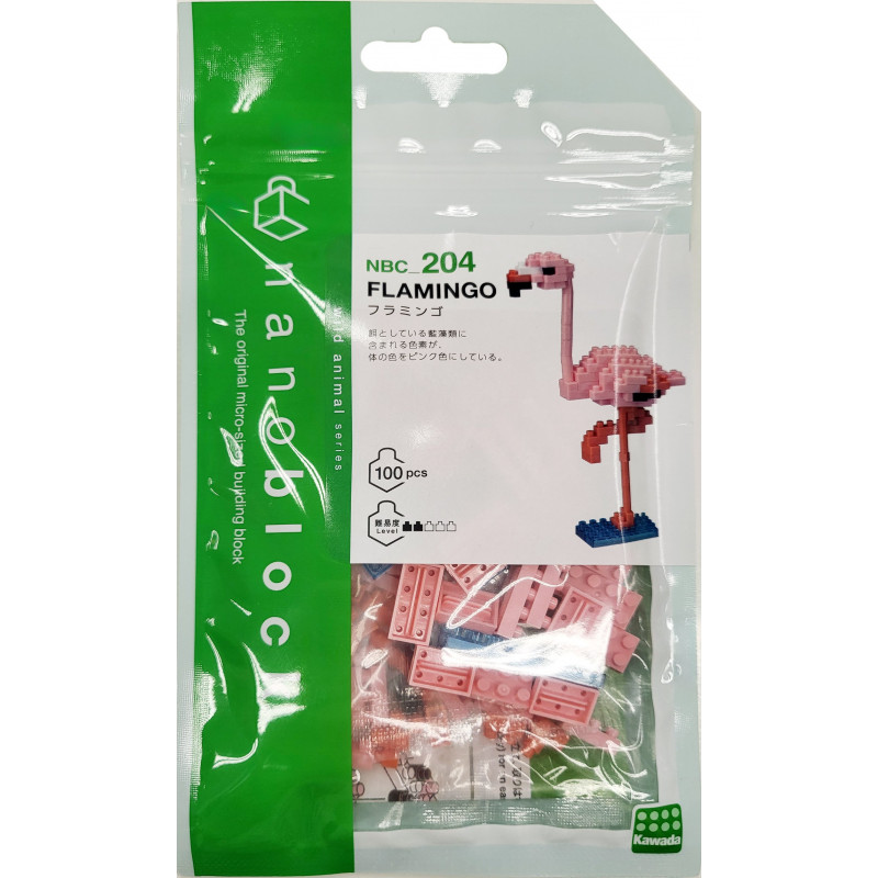 Flamingo NBC-204 NANOBLOCK the Japanese mini construction block | Miniature  series