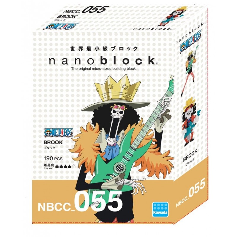 Brook One Piece Nbcc 055 Nanoblock Meets One Piece