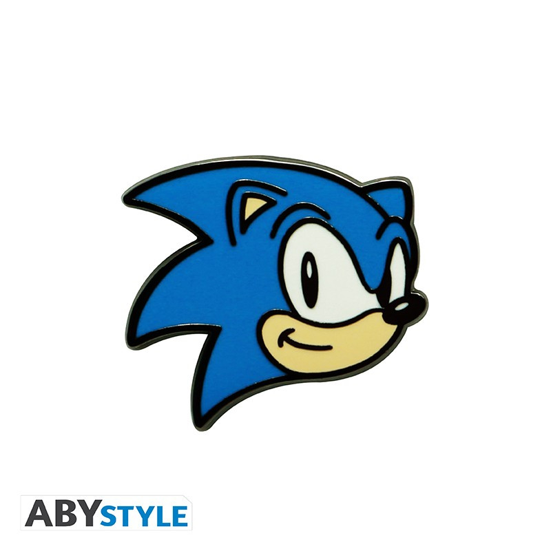 Sonic the Hedgehog - Anstecknadel - Sonics Kopf