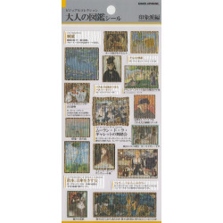 « Impressionnisme » Otonano-Zukan autocollants en papier
