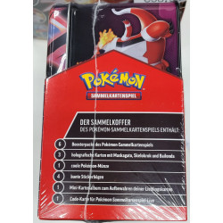 Pokemon Karten Sammelkoffer mit Glurak - Karmesin & Purpur [auf Deutsch]