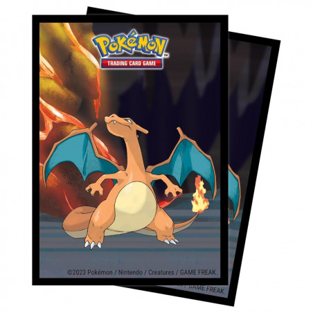 65 protective sleeves for cards with Charizard by UltraPro