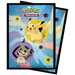 65 pochettes protectrices avec Pikachu et Mimiqui par...
