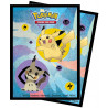 65 protective sleeves with Pikachu and Mimikyu by UltraPro