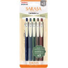 Sarasa Clip Vintage Set N°1 de 5 stylos (rechargeables) JJ15-5C-VI-N par Zebra