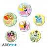 Sailor Moon - Lot de 6 broches pin badges