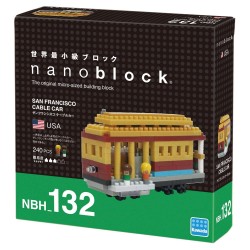 NANOBLOCK Sights to See series: Cable Car de San Francisco NBH-132