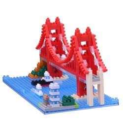 NANOBLOCK Sights to See series: Golden Gate Bridge NBH-116