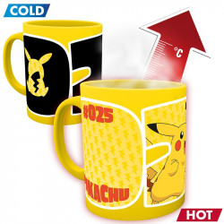Pokémon Pikachu - mug thermo réactif