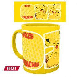 Pokémon Pikachu - mug thermo réactif