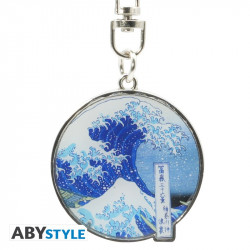 Hokusai  - Schlüsselanhänger - Große Welle