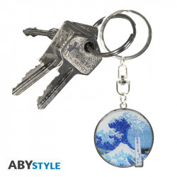 Hokusai - Keychain - the Great Wave Off Kanagawa