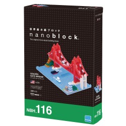 NANOBLOCK Sights to See series: Golden Gate Bridge NBH-116