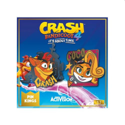 Crash Bandicoot Anstecknadel-Set (2) -  Crash & Coco