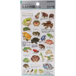 'Frogs' Otonano-Zukan Paper stickers