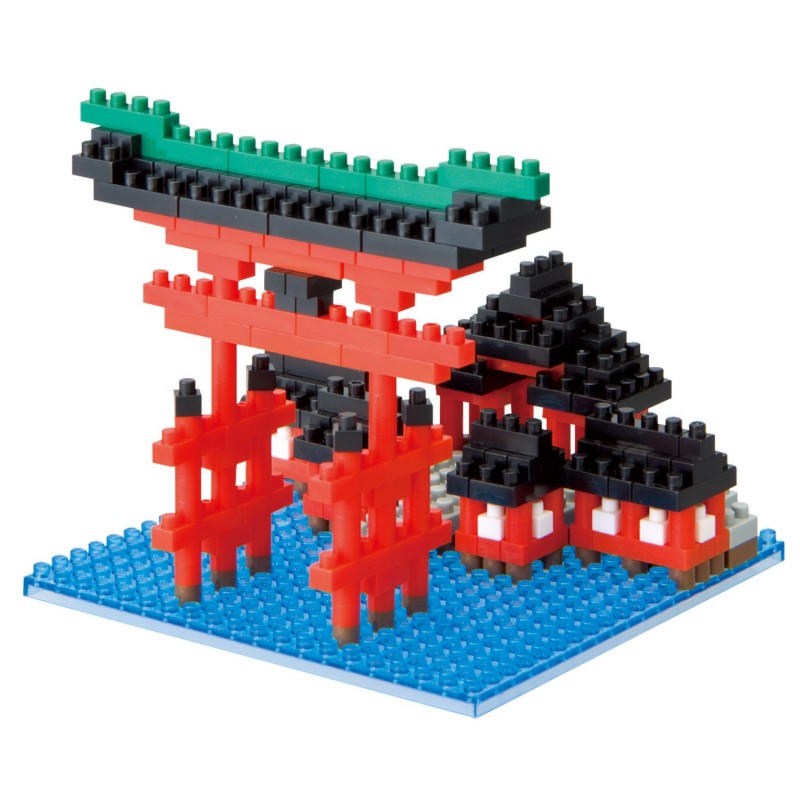 NANOBLOCK Sights to See series: Torii du sanctuaire d'Itsukushima NBH-017