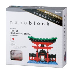 NANOBLOCK Sights to See series: Torii of Itsukushima Shrine NBH-017