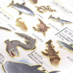 'Sharks' Otonano-Zukan Paper stickers