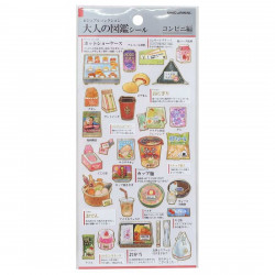 'Convenience store' Otonano-Zukan Paper stickers