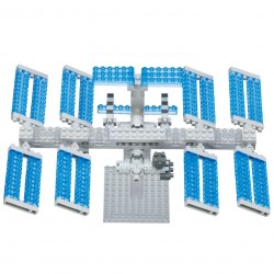 NANOBLOCK Sights to See series: Space Station NBH-129