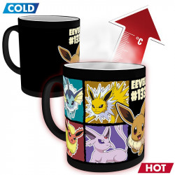 small Heat Change Magic Mug with Eevee - Pokémon