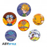 Digimon - Lot de 6 broches pin badges - Tai et Matt