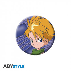 Digimon - Set mit 6 Button Badges - Tai und Matt