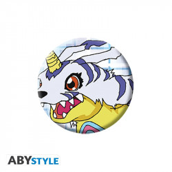 Digimon - Set mit 6 Button Badges - Tai und Matt